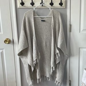 slouchy cardigan